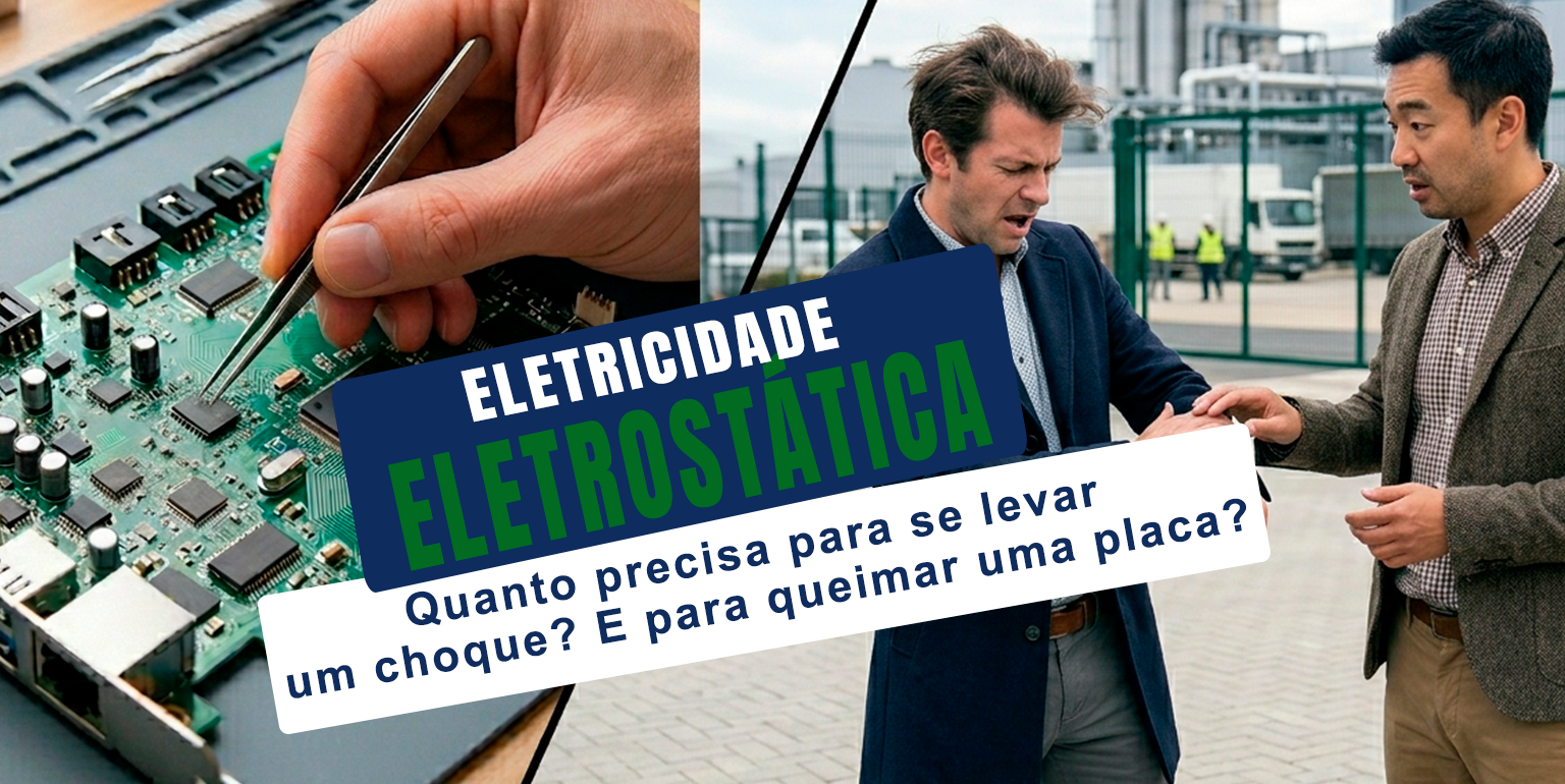 Quanto precisa para se levar um choque? E para queimar uma placa?