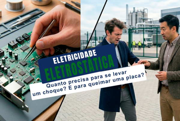 Quanto precisa para se levar um choque? E para queimar uma placa?