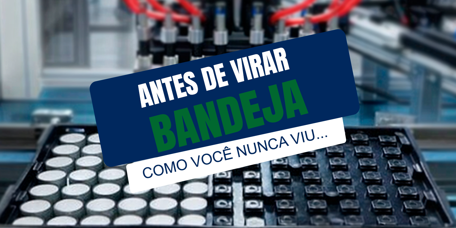 Olha técnico sobre o desenvolvimento de uma Bandeja de Vacuum Forming.